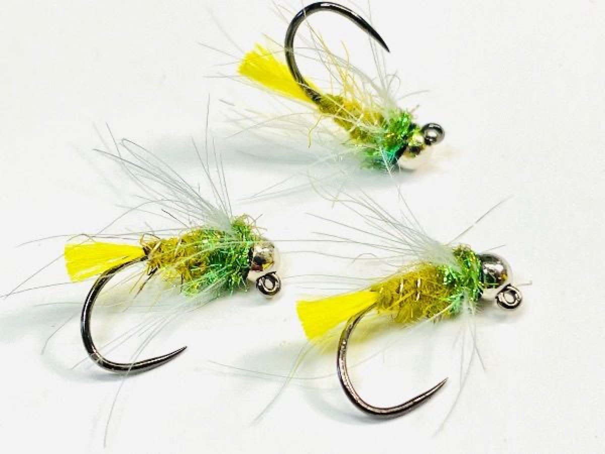 Olive Hare & CDC Jig fly pattern tied by Brent Jones