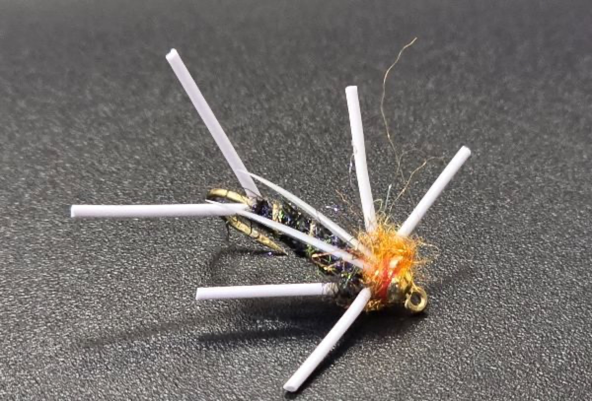 Gerry's Prince Nymph Variation fly pattern tied by Darrell Olson