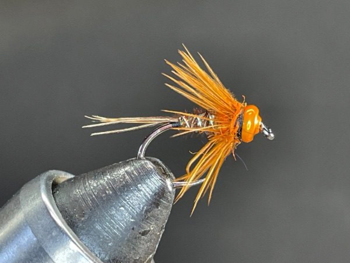 Pumpkin Cruncher fly pattern tied by Brent Jones
