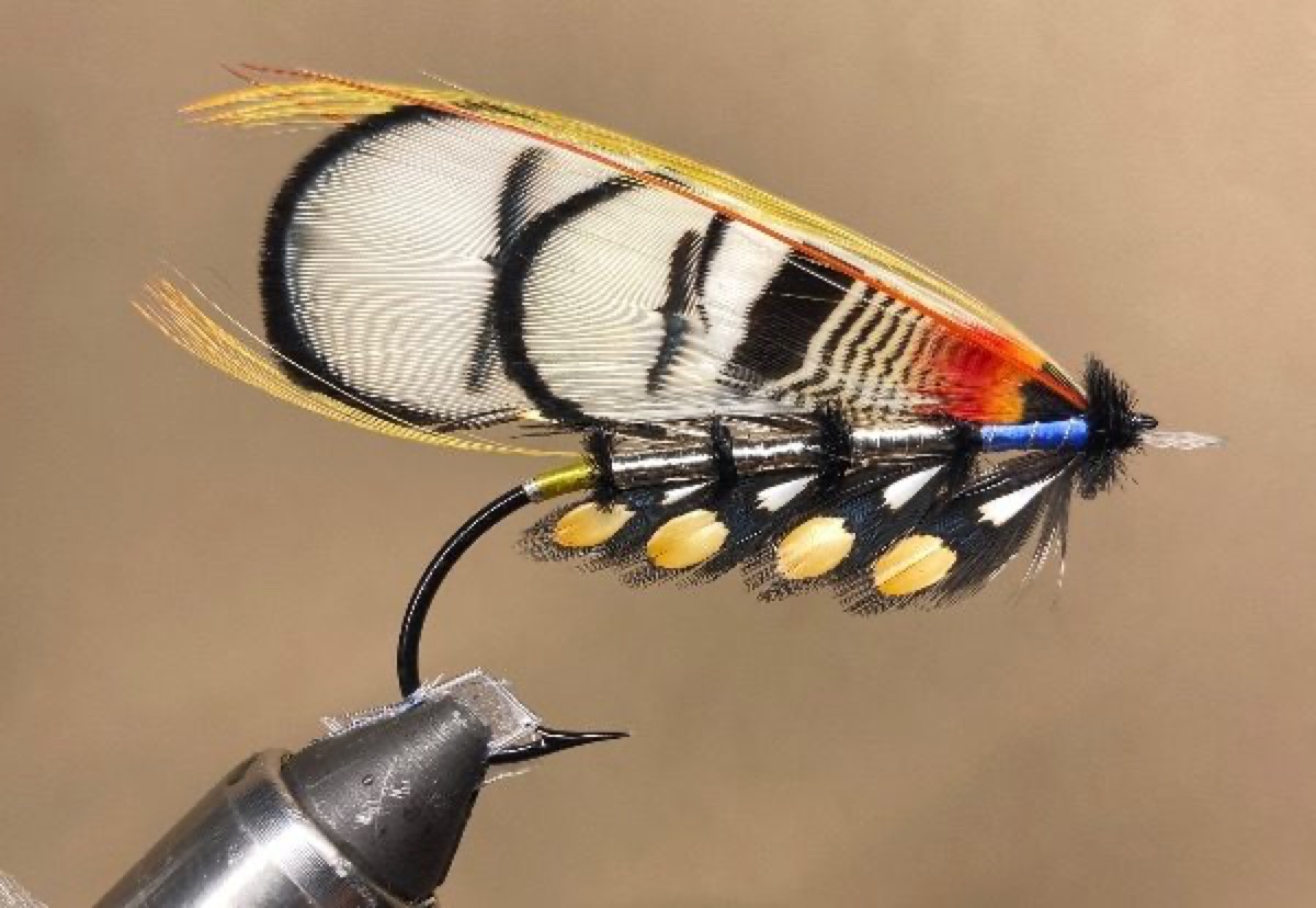 Evening Star fly pattern tied by Arthur Heffernan