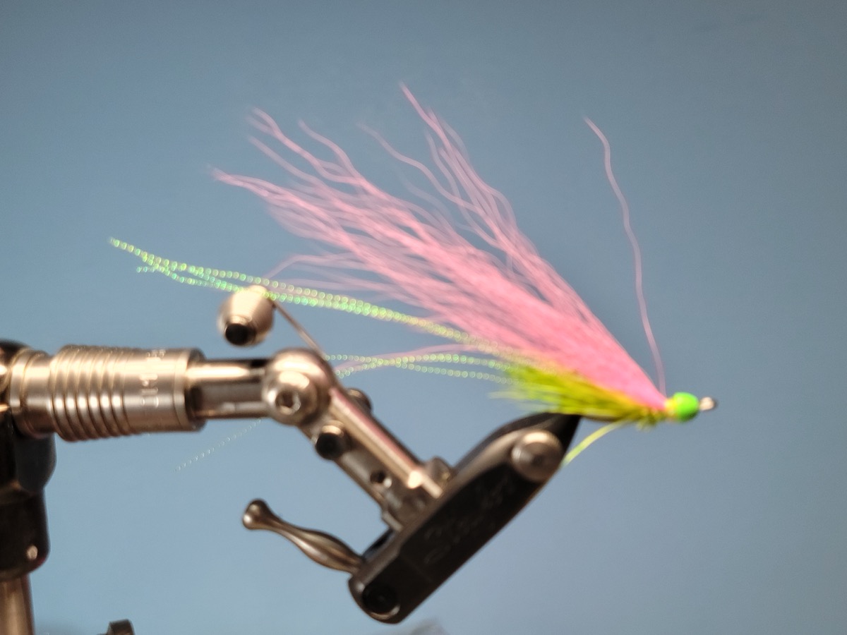 Billy Trimble’s Blind Chicken fly pattern tied by Darrell Olson