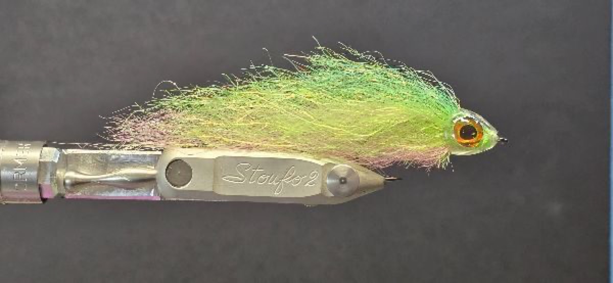 Synthetic Minnow fly pattern tied by Darrell Olson