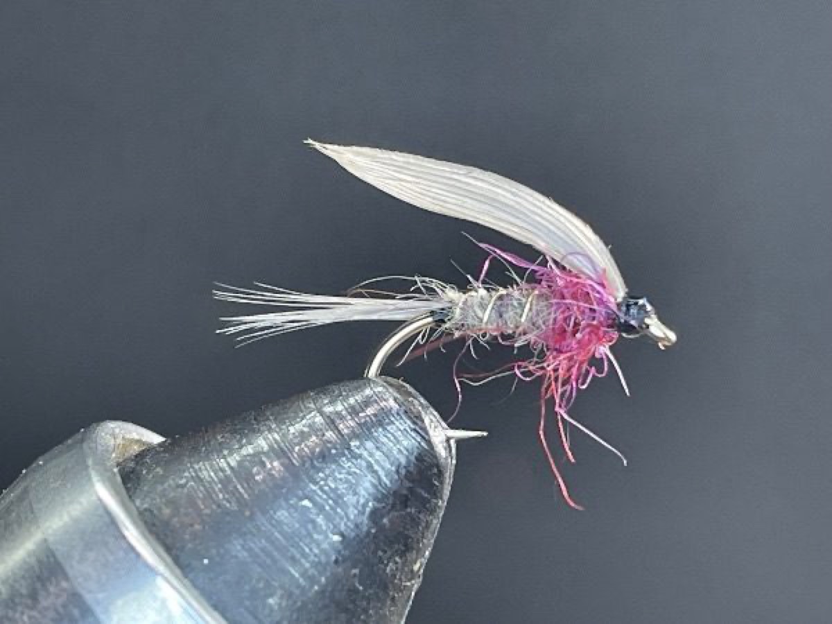 Hare’s Ear & Claret fly pattern tied by Brent Jones