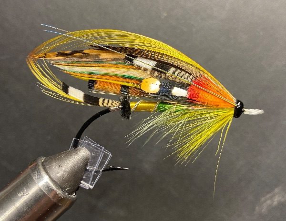 Green Highlander (Pryce-Tannatt) fly pattern tied by Arthur Heffernan