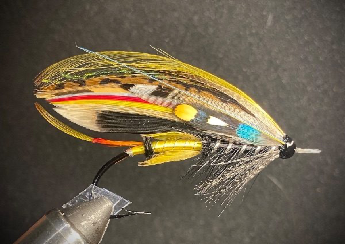 Jock Scott (Pryce-Tannatt fly pattern tied by Arthur Heffernan