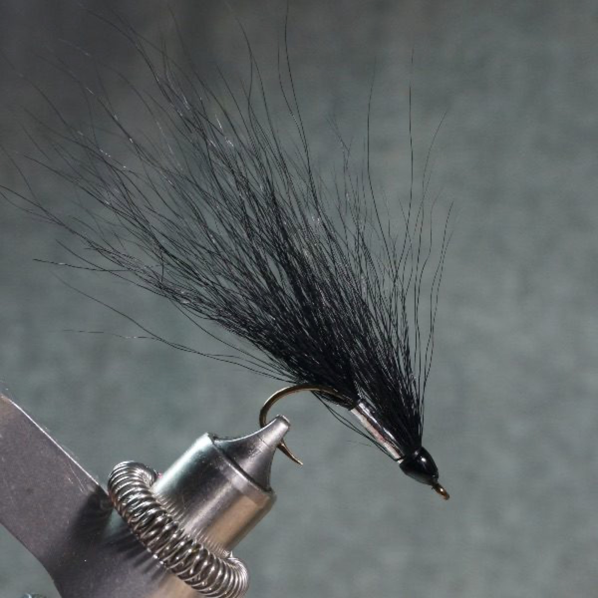 Black Blonde fly pattern tied by Christian Andrews