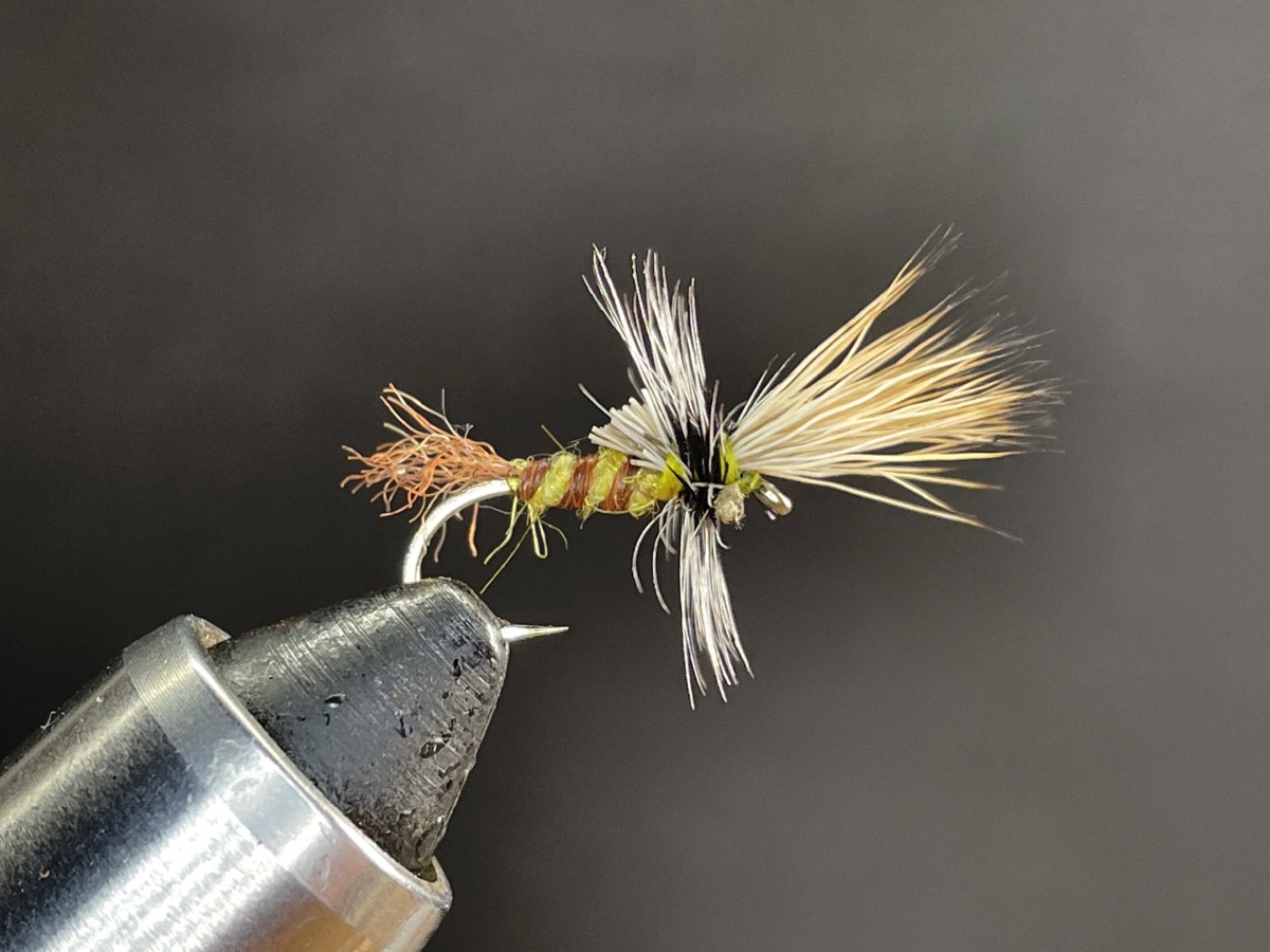 Hecuba Cripple fly pattern tied by Brent Jones