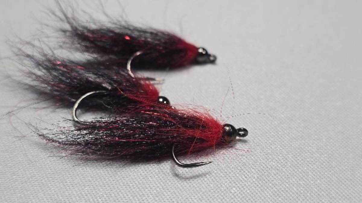 The BloodBath Leech fly pattern tied by Rick Passek