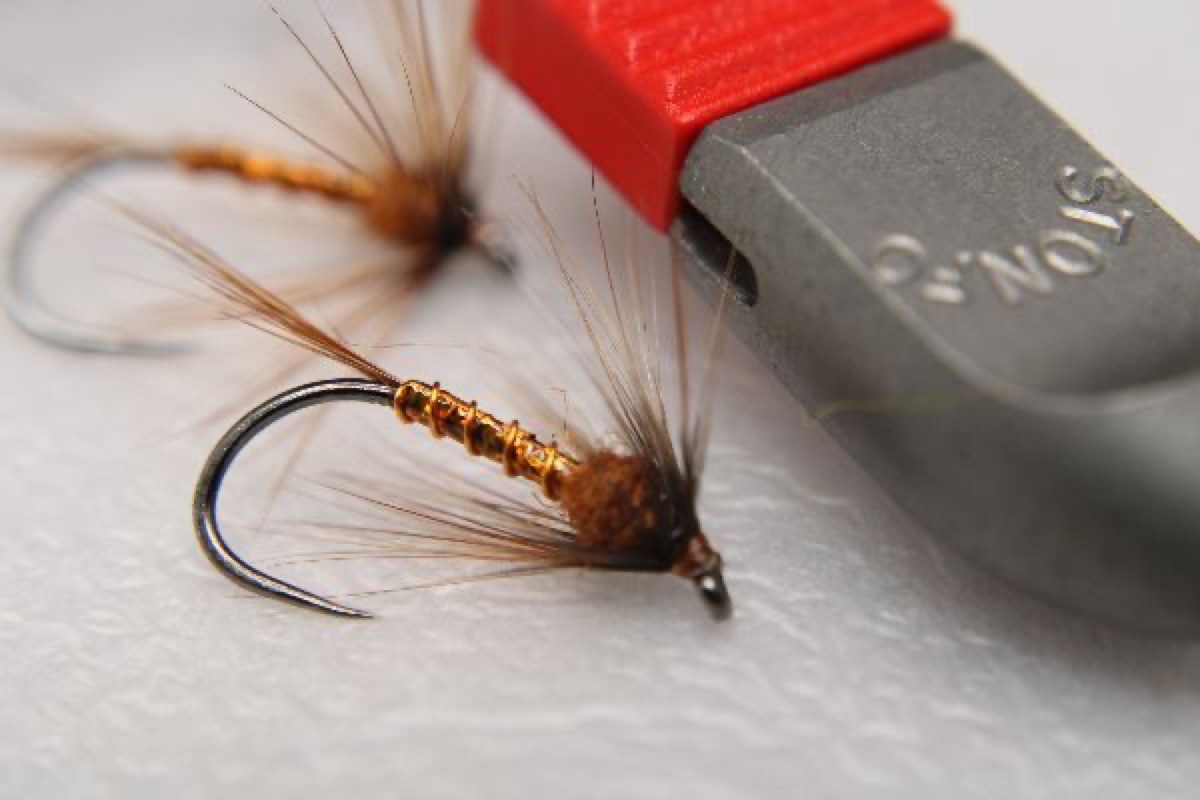 The Golden Cruncher fly pattern tied by Rick Passek