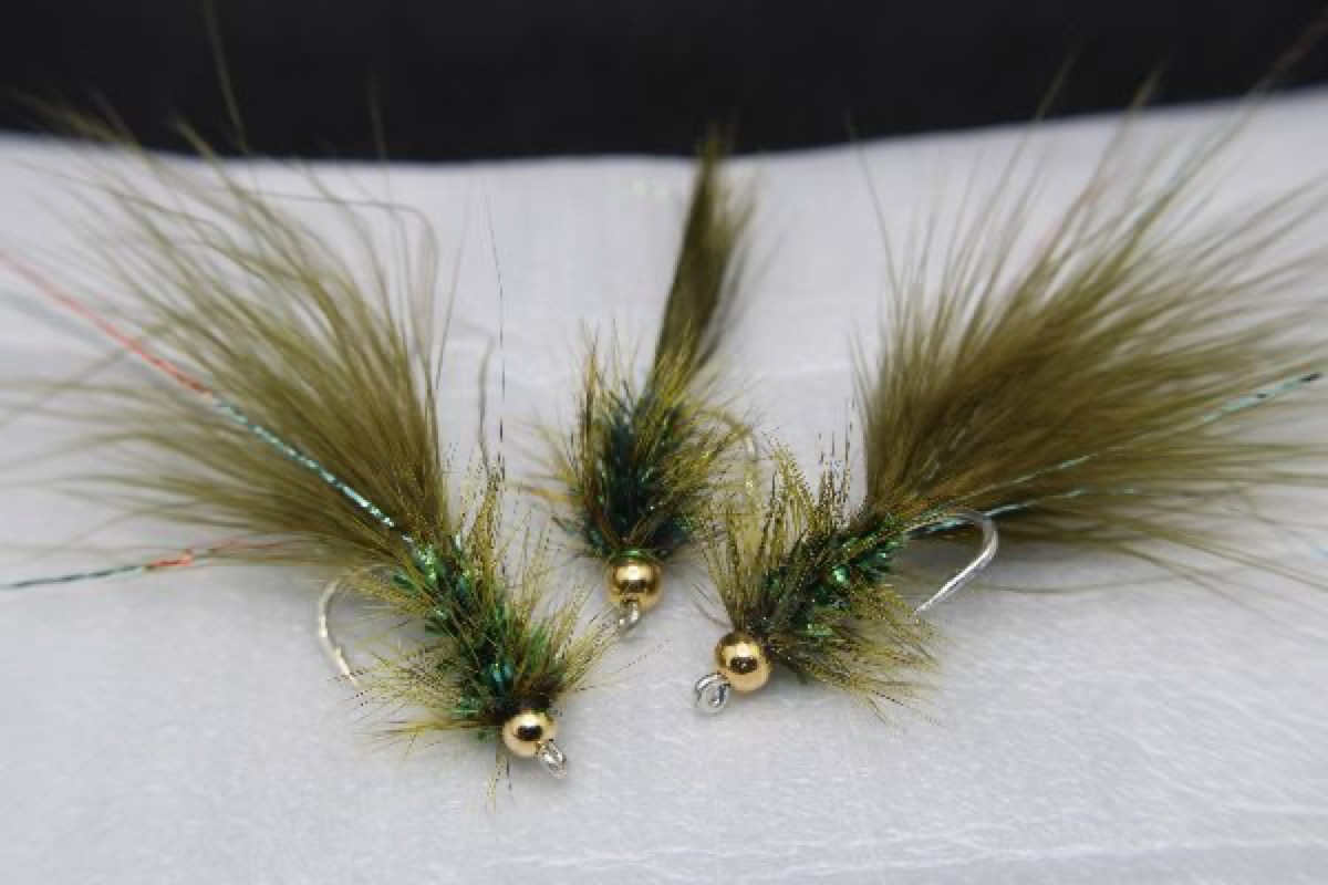 The Coho Sparkle Bugger fly pattern tied by Rick Passek