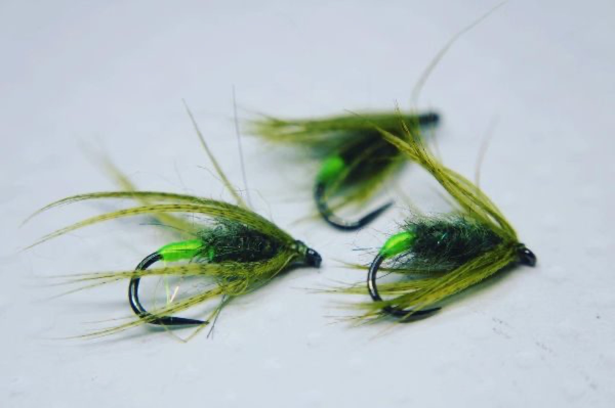 Rick's Peeping cary fly pattern tied by Rick Passek