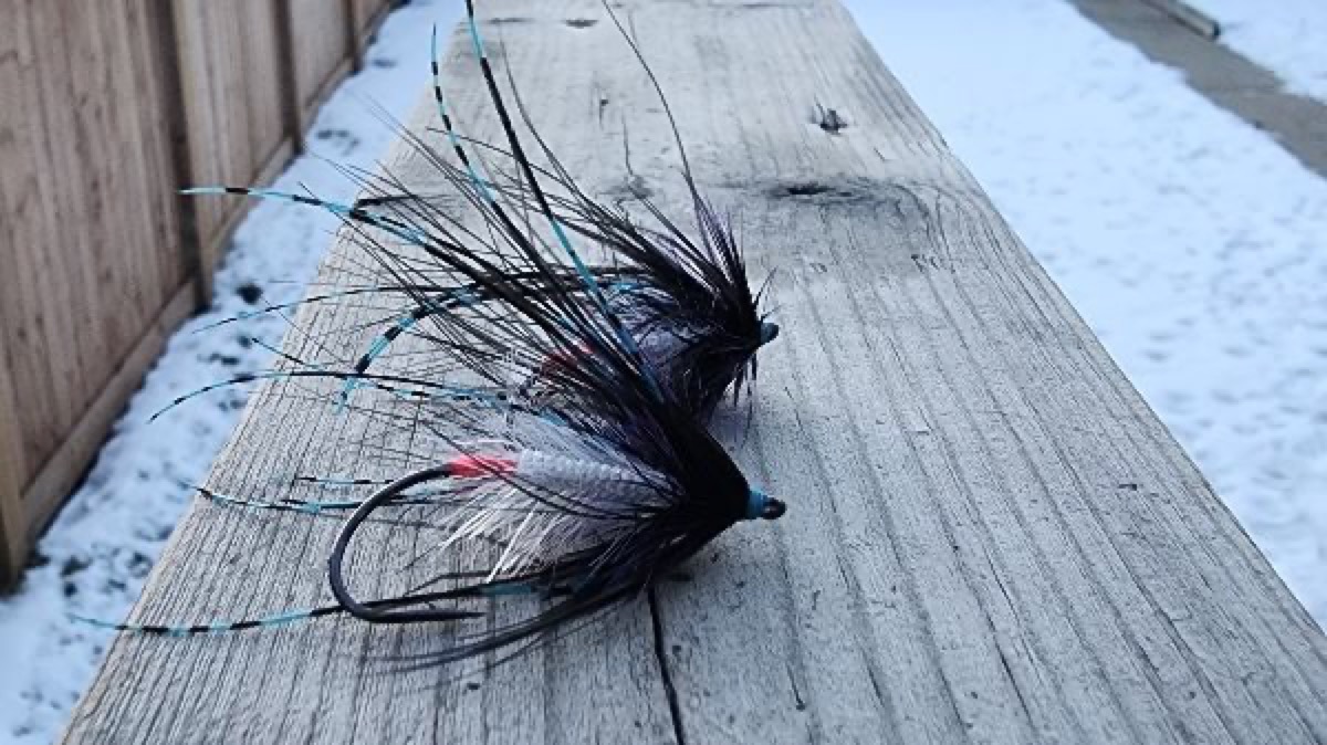 The Black Swan Spey fly pattern tied by Rick Passek