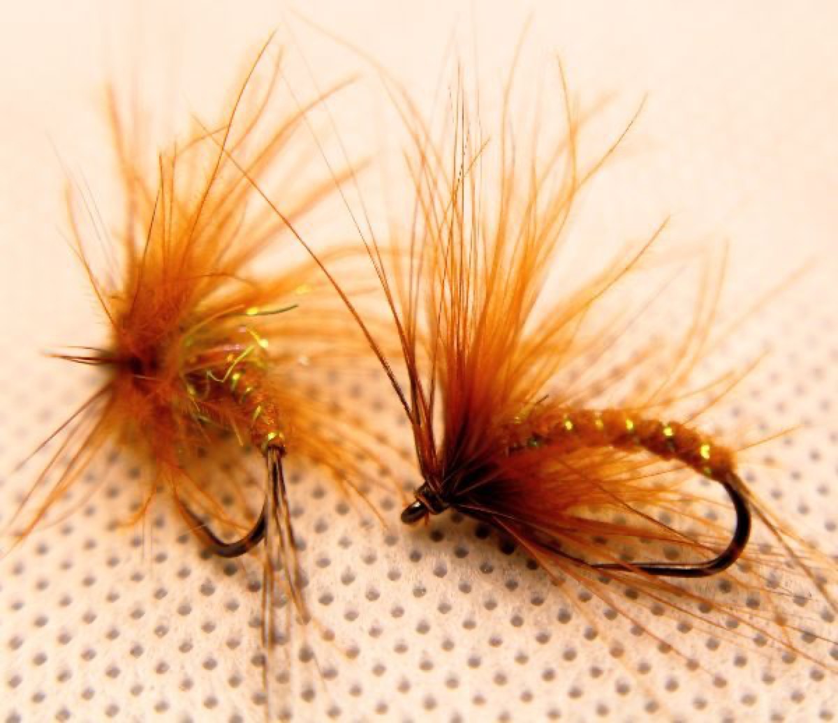 Thje May Marauder fly pattern tied by Rick Passek