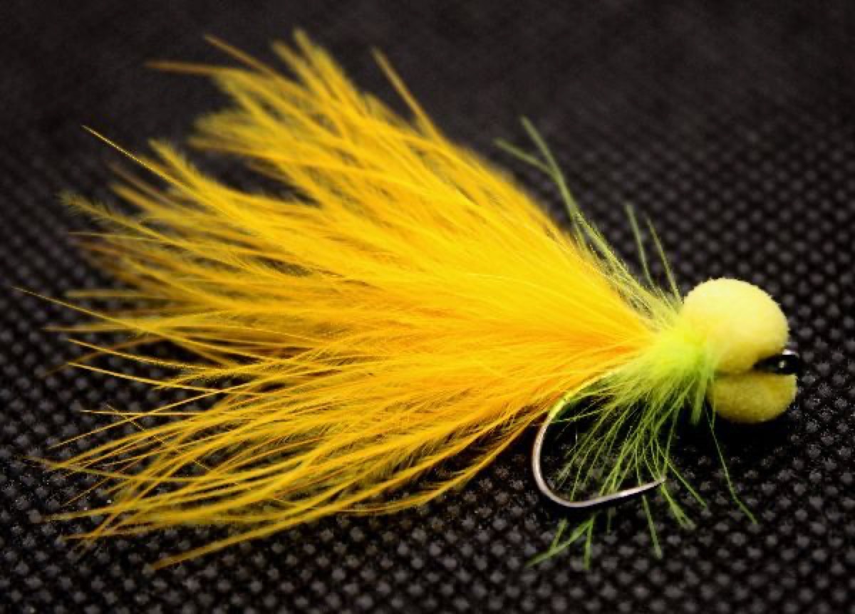 The Sunset Booby fly pattern tied by Rick Passek