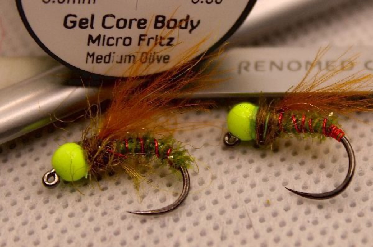 The CDC Micro Fritz Jig fly pattern tied by Rick Passek