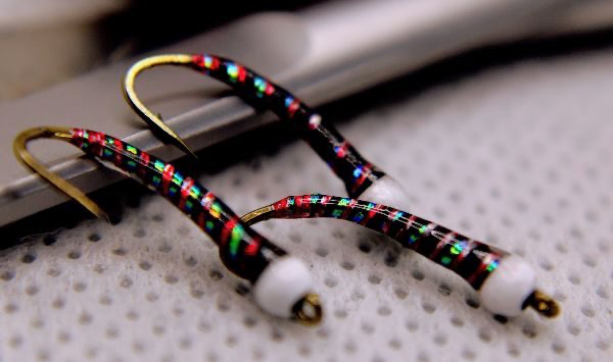 The Tri-Color Chironomid fly pattern tied by Rick Passek