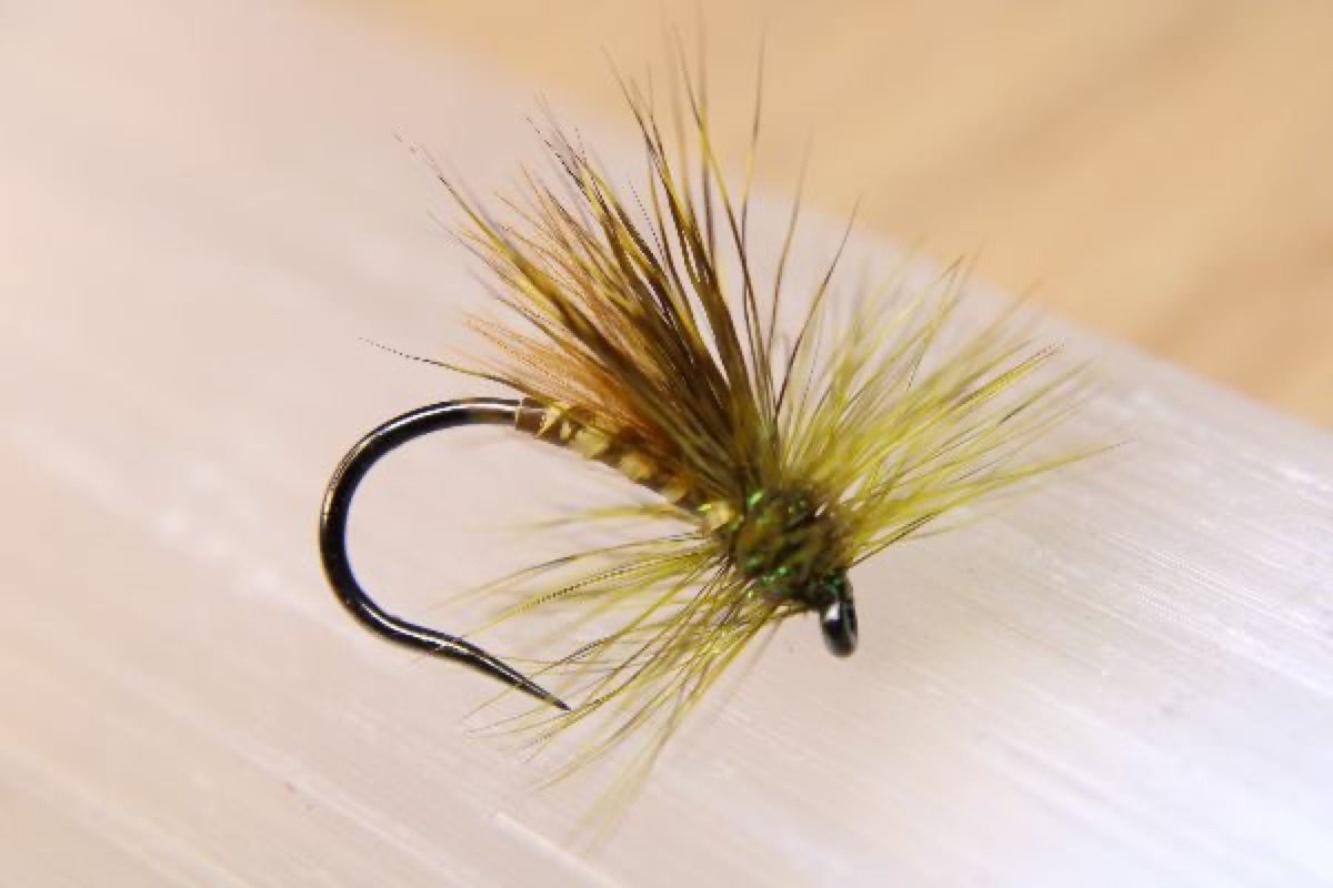 The Green Grinch fly pattern tied by Rick Passek