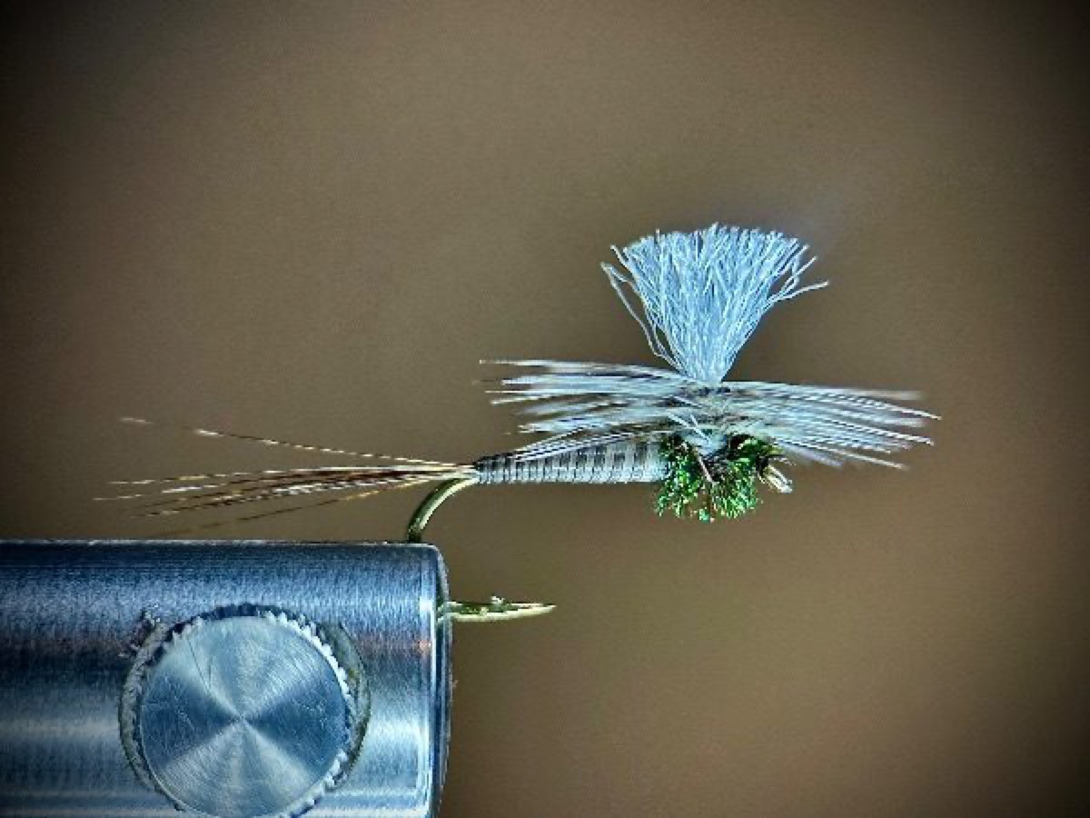 Dunn Moose Bell parachute fly pattern tied by Ryan Storch