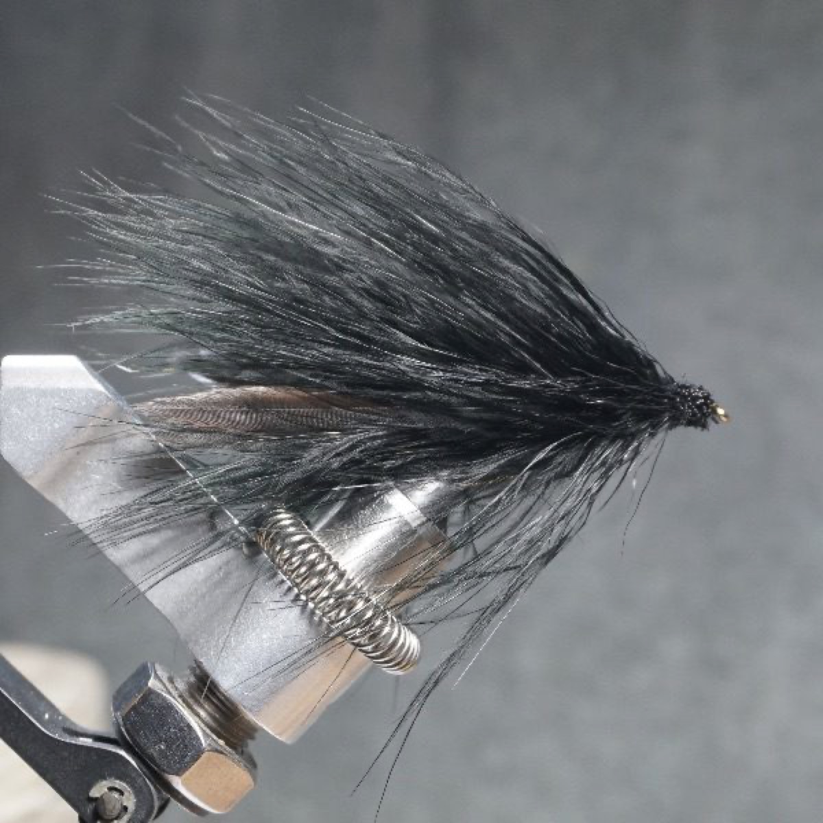 Black Angus fly pattern tied by Christian Andrews