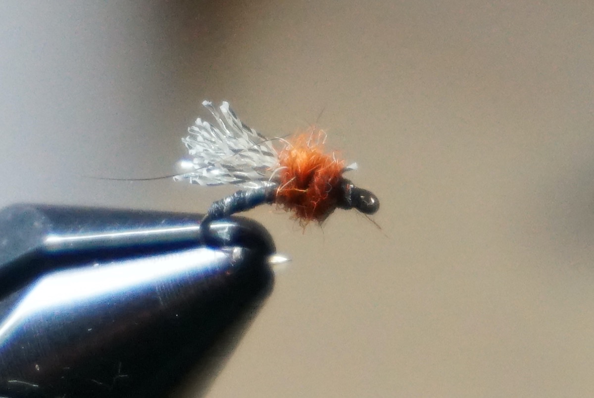 Pat Dorsey's Top Secret Midge fly pattern tied by Christian Andrews