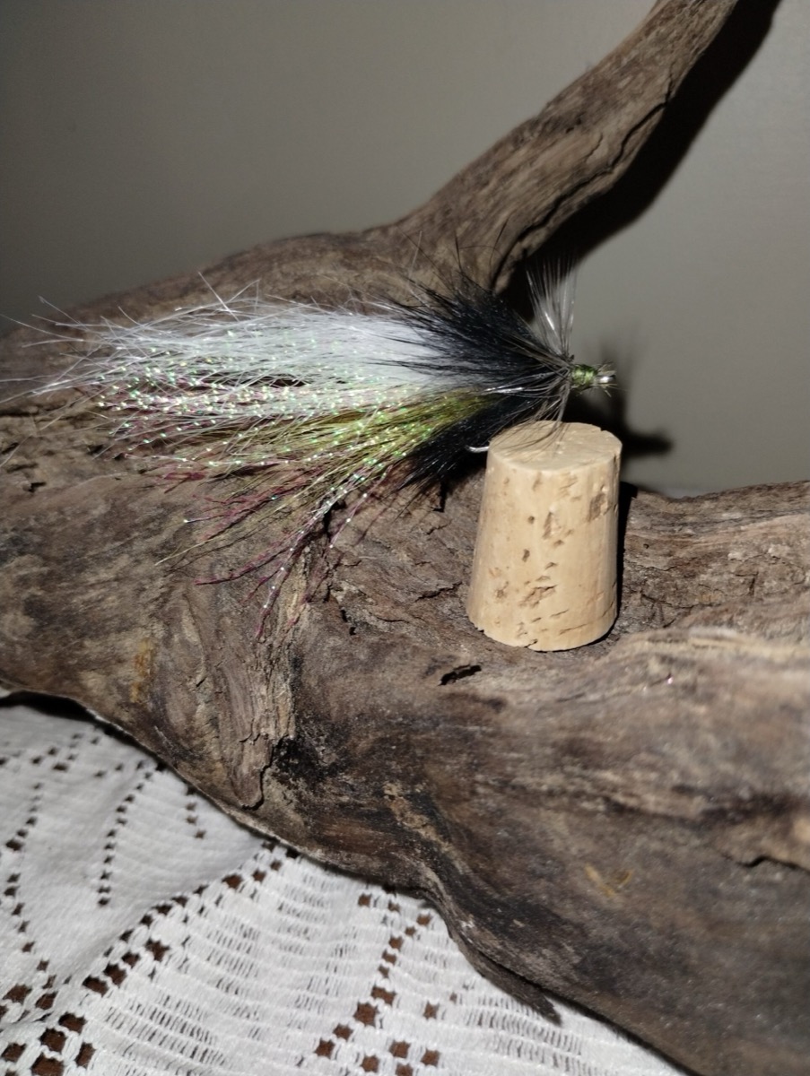 Sparkling Skunk fly pattern tied by Shannon Wood