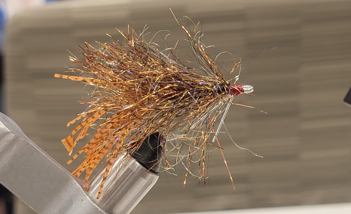 Peter DeNicola's Spottail Crack fly pattern tied by Darrell Olson