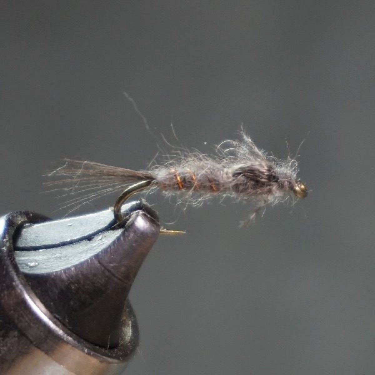 A. P. Nymph Muskrat #1 fly pattern tied by Christian Andrews