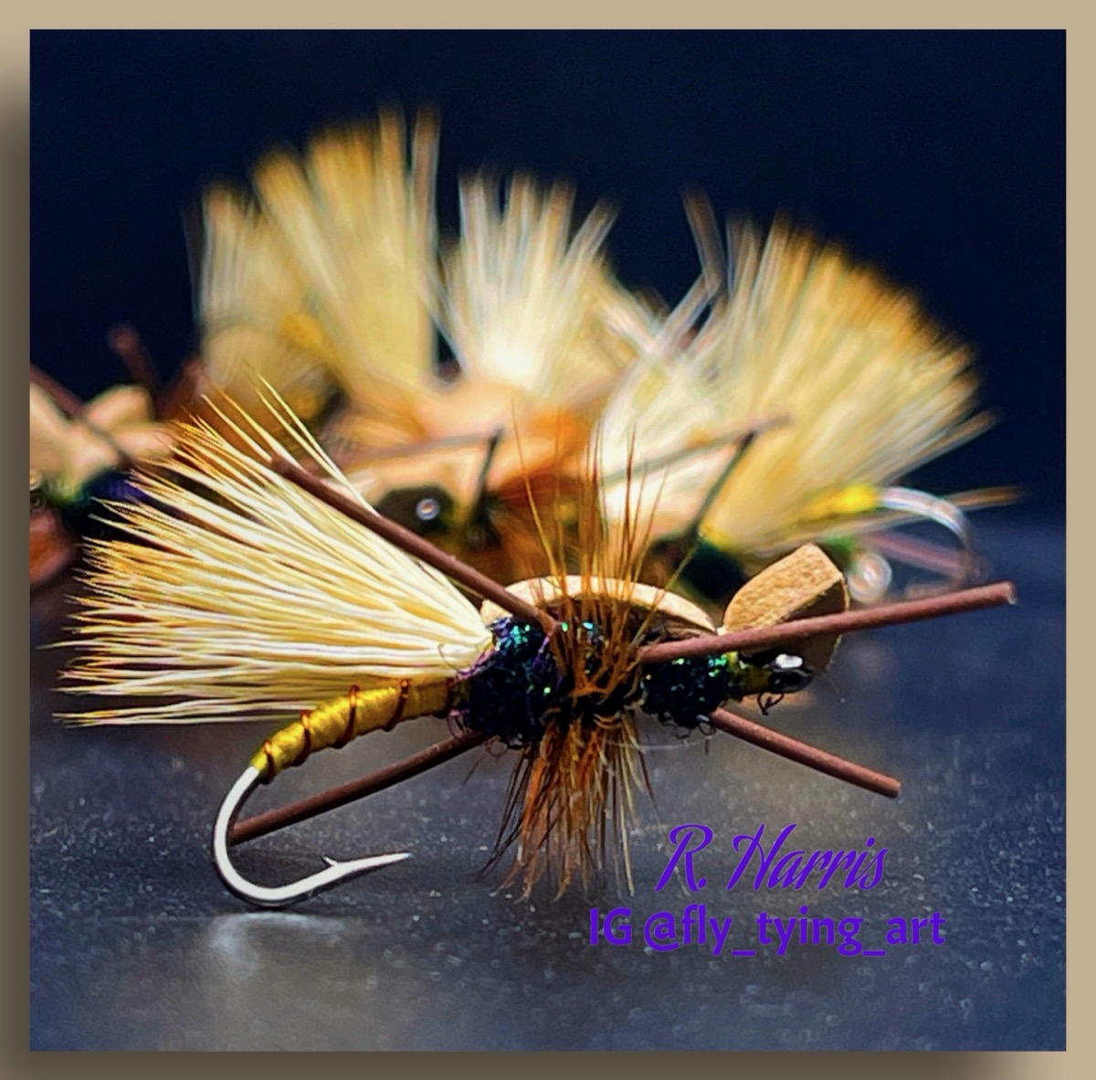 The Carburetor Fly fly pattern tied by Richard Harris