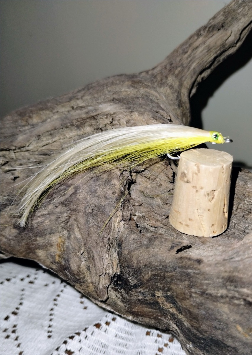 Jamie's Minnow fly pattern tied by Shannon Wood