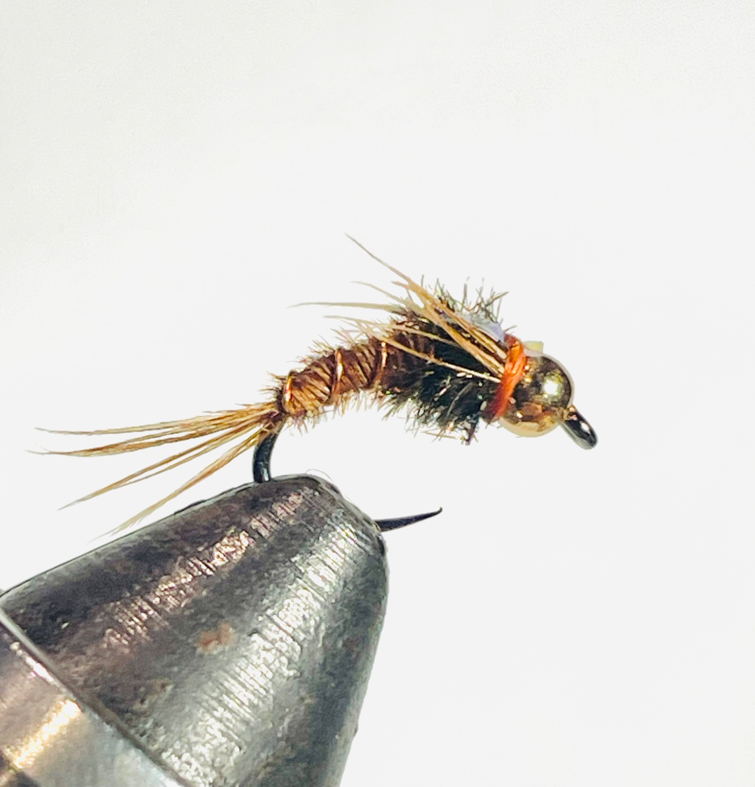 Quasimodo Pheasant Tail fly pattern tied by Brent Jones