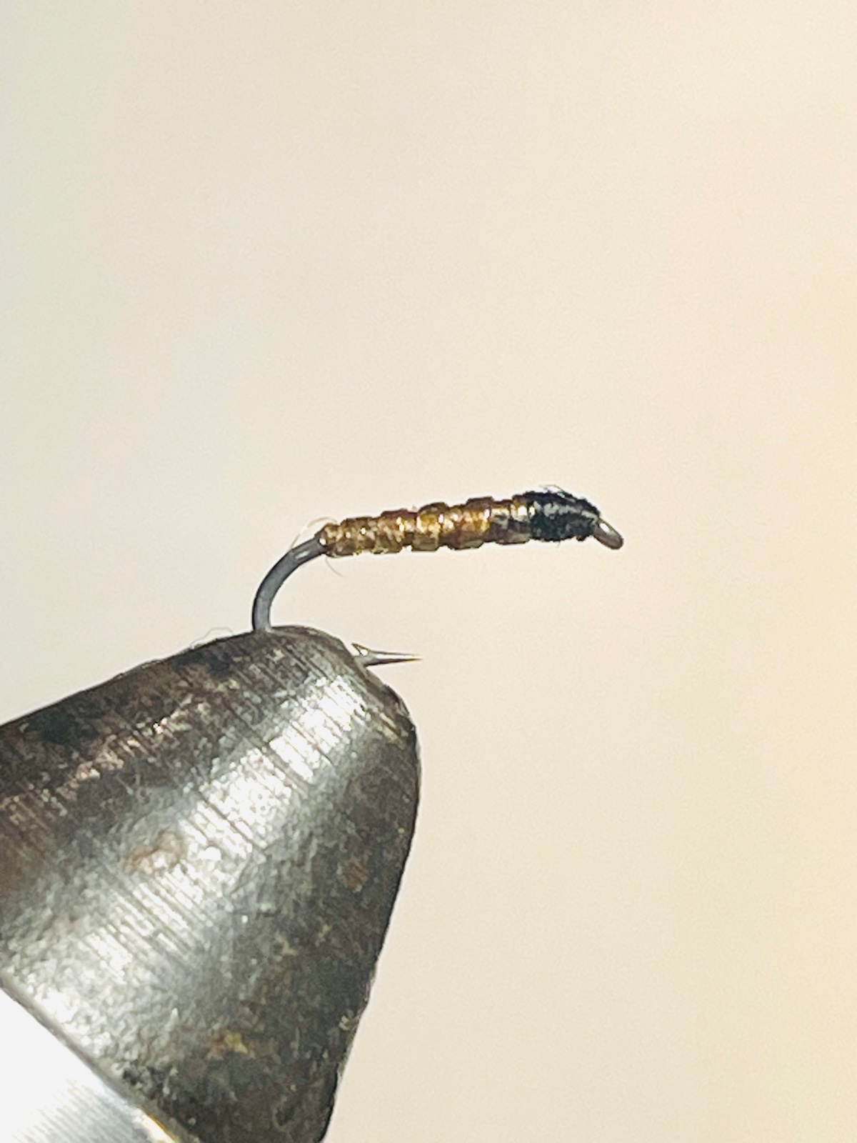 Mini Mac Midge fly pattern tied by Brent Jones